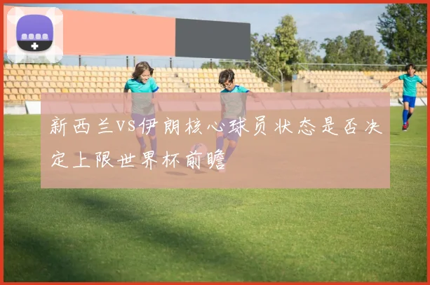 新西兰vs伊朗核心球员状态是否决定上限世界杯前瞻